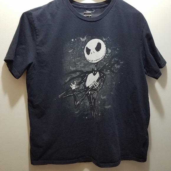Disney Other - Disney Nightmare Before Christmas Jack Skellington 2XL Black Graphic Tee